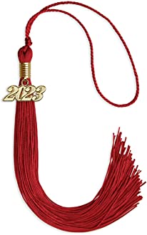 Burgundy Graduation Tassels