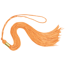 Orange Graduation Tassels