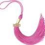Fuchsia Graduation Tassels