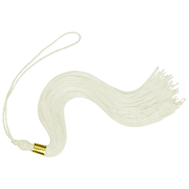 Ivory Graduation Tassels
