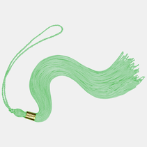 Mint-Green Graduation Tassels