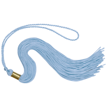 Light-Blue Graduation Tassels