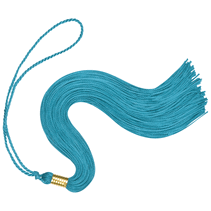 Turquoise Graduation Tassels